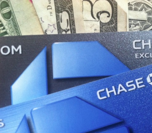 chase credit card and money