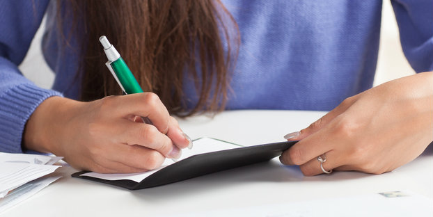 Approximately 70% of Americans say they're worried about their finances. Image via Shutterstock