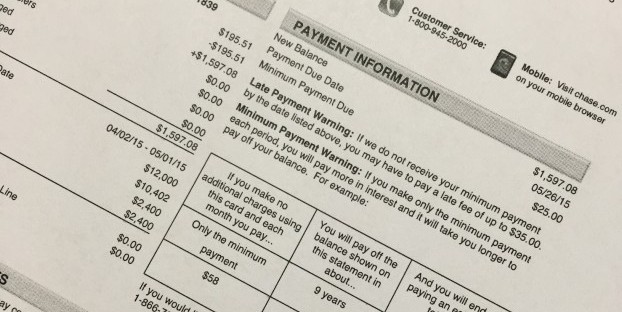 Ensure that your statement balance is low by making partial payments.