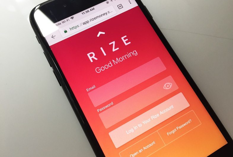 rize web app